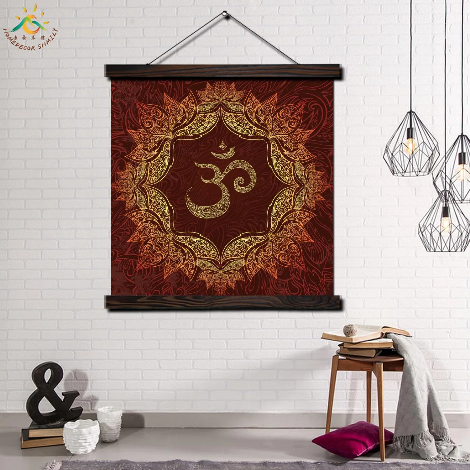 

Traditional Fonts Framed Scroll Painting Modern Prints Poster Wall Painting Artwork Wall Art Pictures Home Decor