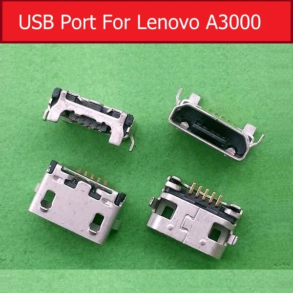 Оригинальный USB-разъем для зарядного устройства для Lenovo A3000 A3000H, usb-разъем для док-станции, разъем для синхронизации данных и зарядки, док-станция, аксессуары, запчасти