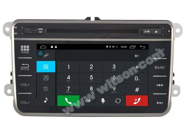 Автомобильный DVD-проигрыватель с 7 &quotAndroid 6 0 для Volkswagen Beetle 2011-2015 и Caddy 2003-2015 Vento 2009-2015