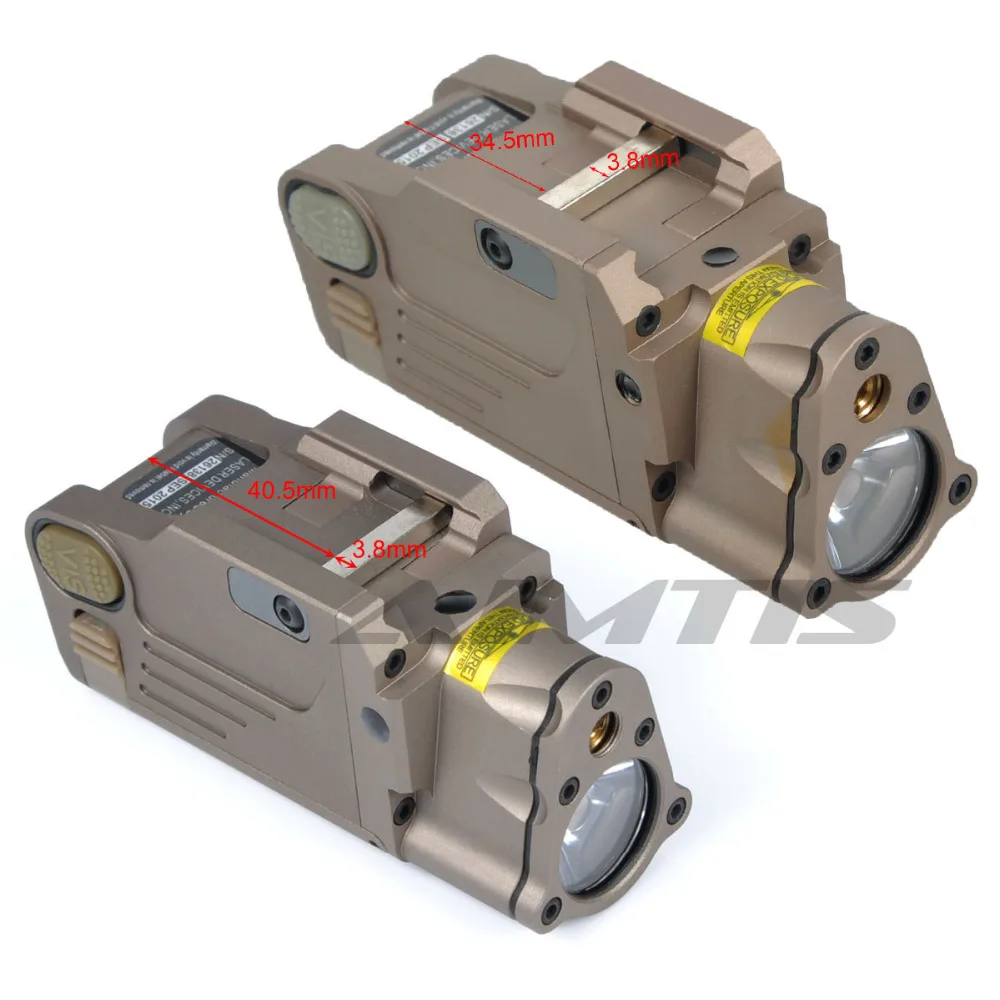 AIMTIS Тактический лазерный фонарик для охоты оружия комбинированный Красный