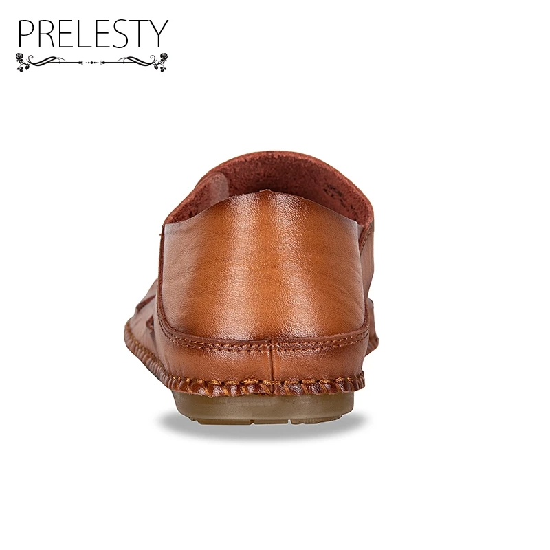 Prelesty Летние повседневные Для мужчин пляжные сандалии ручной работы Craft Ретро