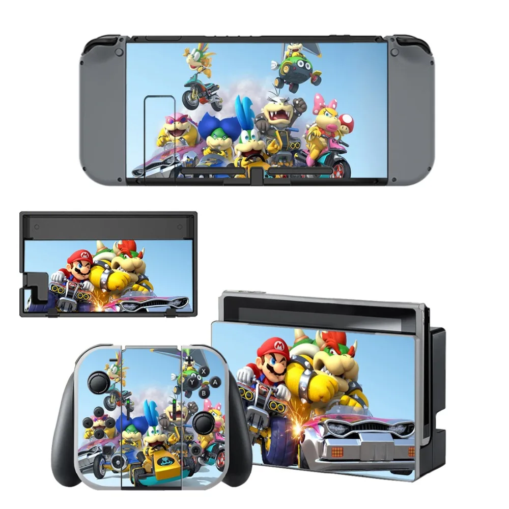 Mario Kart 8 nintendo switch Skin Nintend Switch Vinilo наклейка для nintendo Switch NS консоль Joy-con контроллер