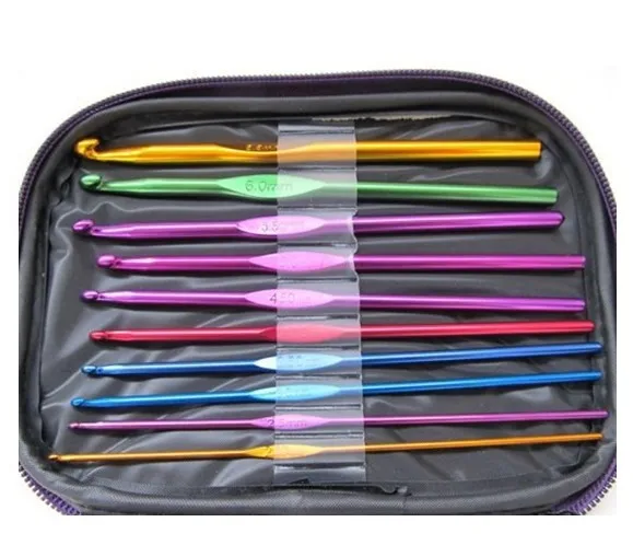 22 шт./компл. Вязание инструмент свитер игла металлический крюк из нержавеющей