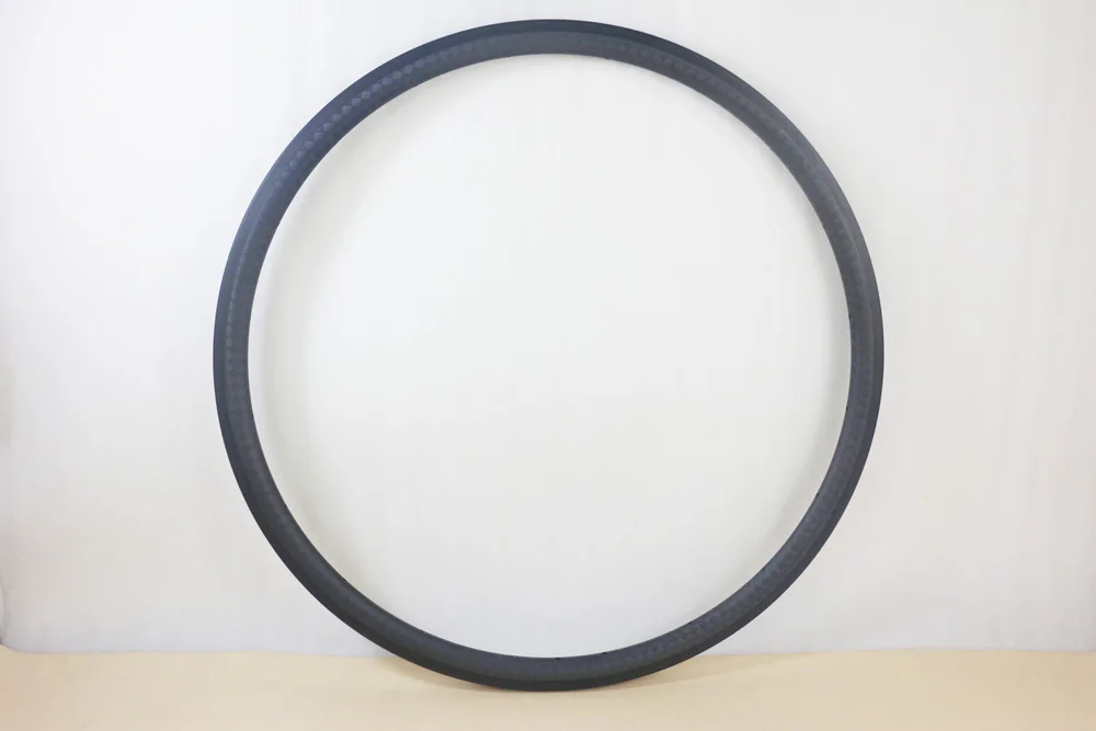 700C дорожные гонки 30 мм x 24 шины clincher карбоновый обод 12K матовая базальтовая