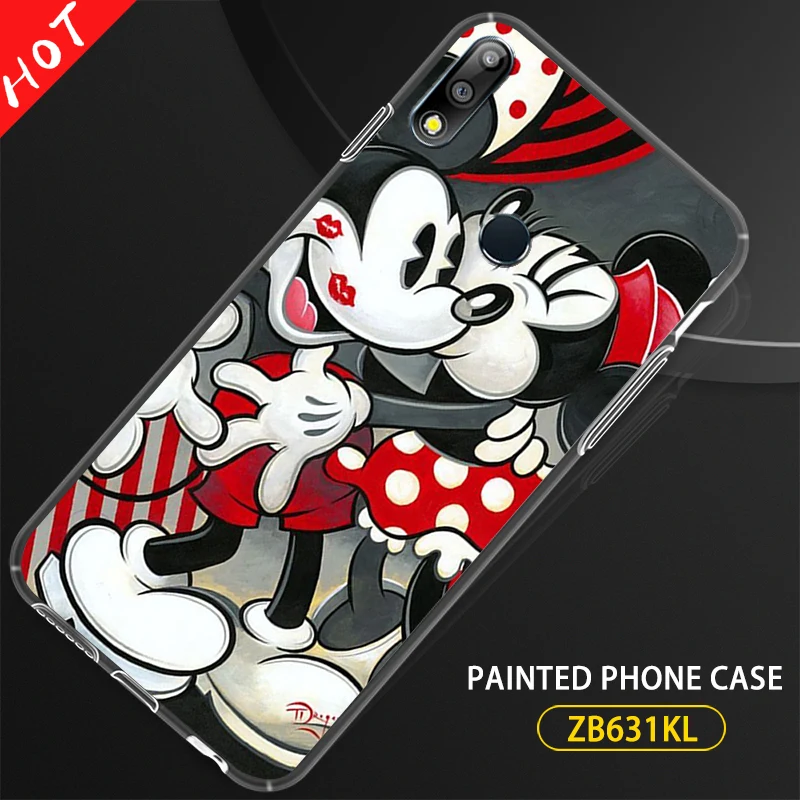 High Quality Phone Bags For ASUS Zenfone Max Pro M2 ZB631KL Painted TPU Case Cover Asus ZB633KL |