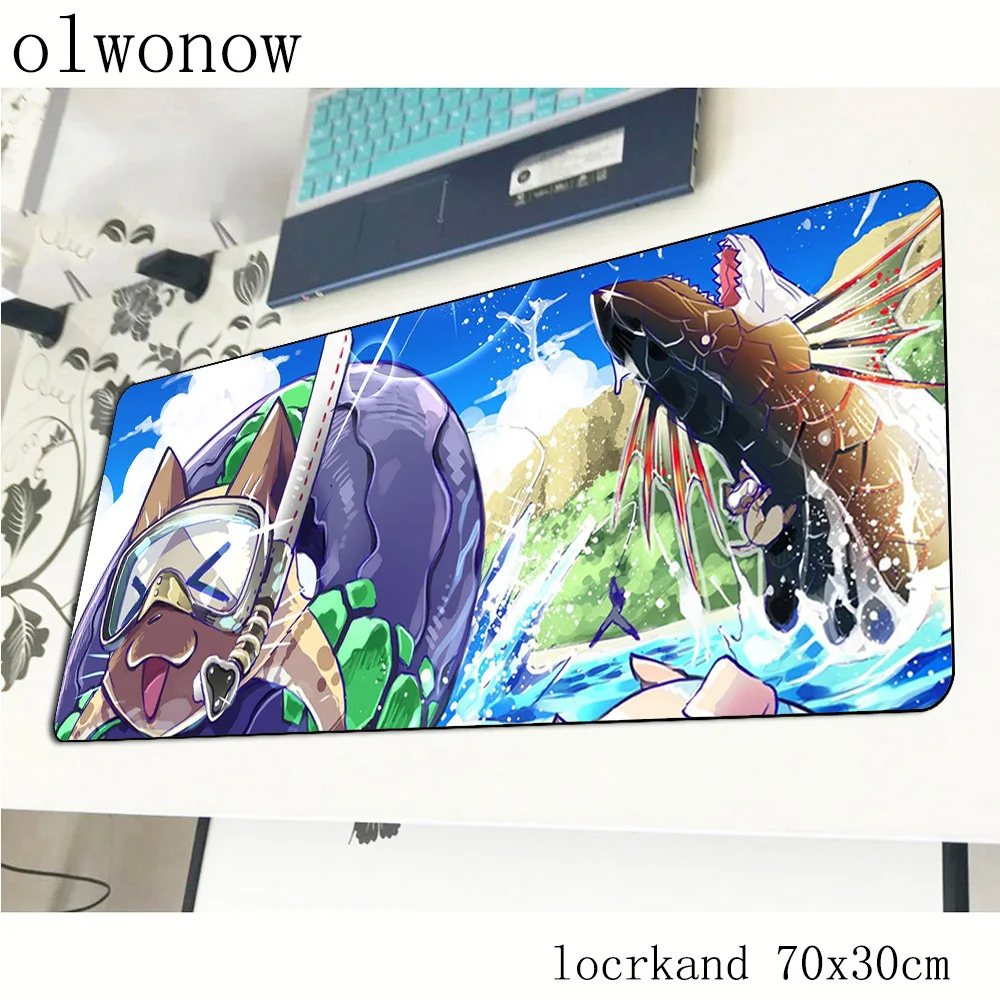 Игровой коврик для мыши Monster Hunter 700x300x2 мм ноутбука игровой большой в подарок на