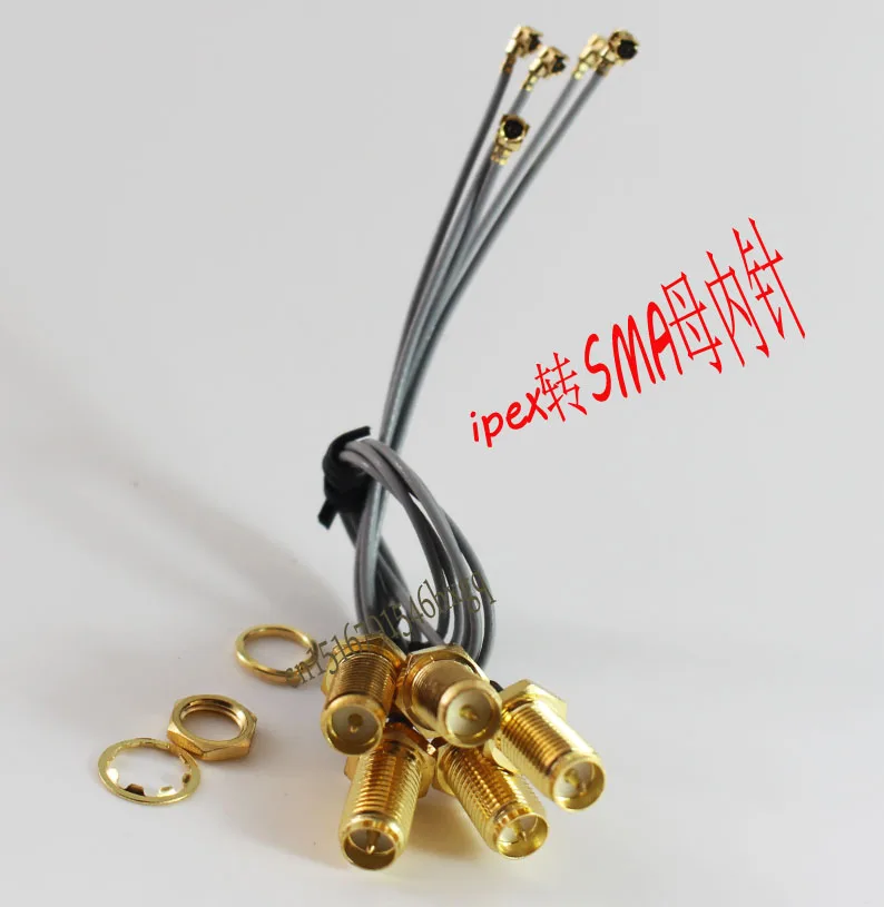 

Svtkpzp Hole in the sma wire outside ipex head special WIFI/GSM / 3 g/GPS module connecting cable router