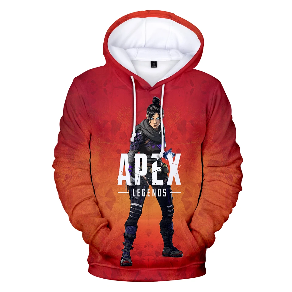 Новые Apex легенды 3d толстовки Модные мужские/wo мужские Осень зима пуловер kpop для