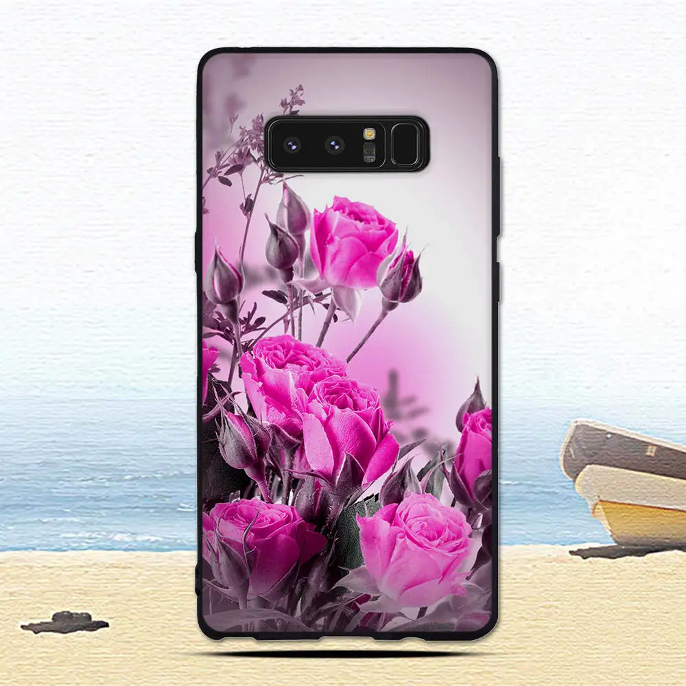 Чехол из ТПУ для Samsung Galaxy Note 8 N950F N950 мягкий силиконовый чехол Note8 задние чехлы