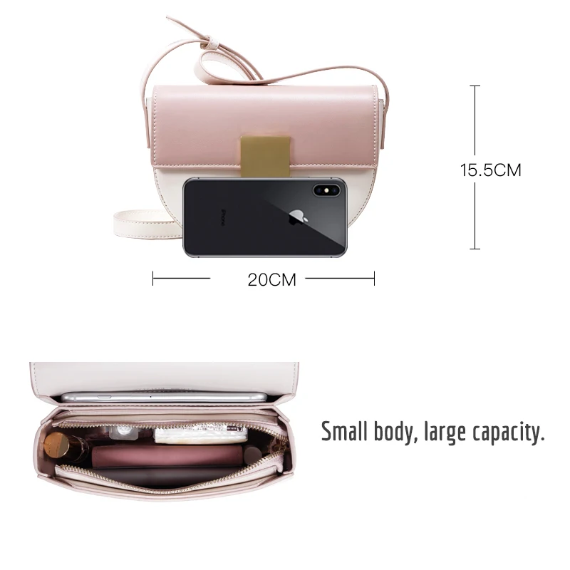 Женская сумка на плечо LACATTURA маленькая мессенджер с клапаном 2019|Сумки ручками| |