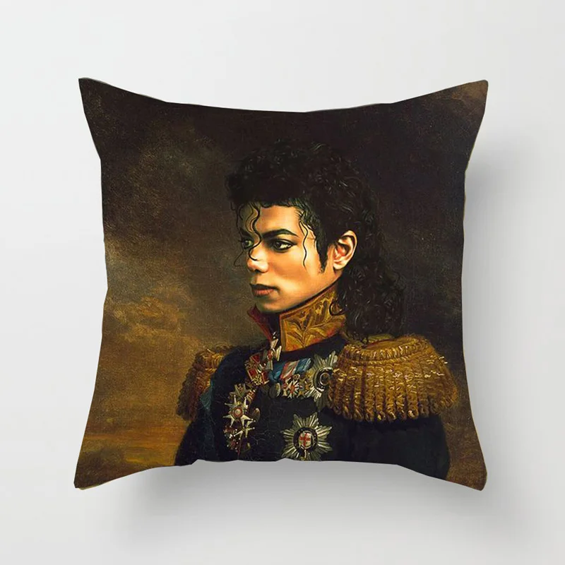 25 стилей наволочка с масляной росписью знаменитого героя военного генерала