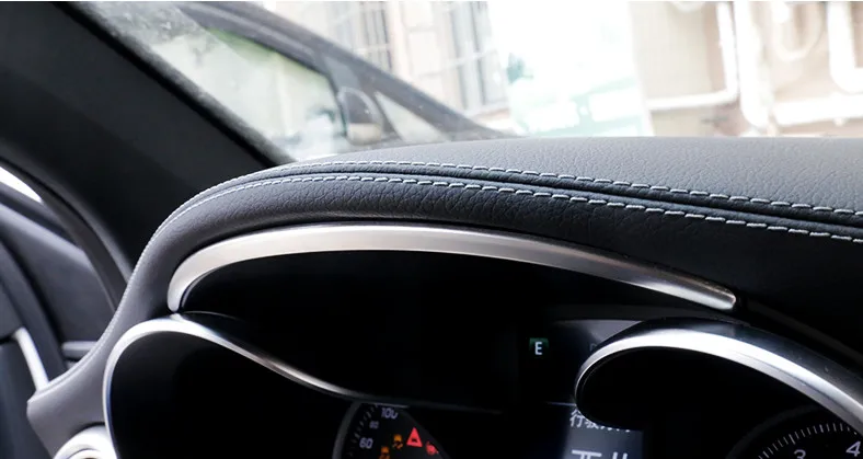 Авто аксессуар приборной панели Обложка экрана отделка для Mercedes-Benz C Class W205 / GLC x253