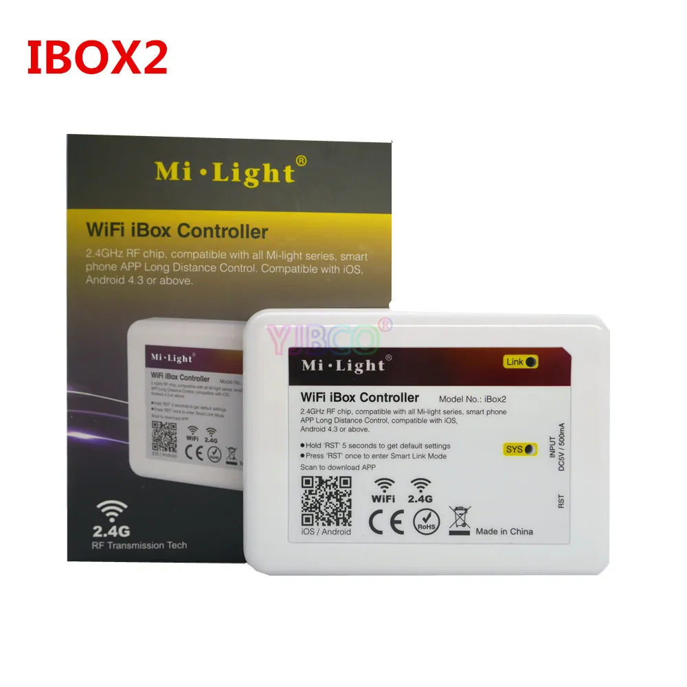 iBox2 Miboxer 6 Вт 9 Вт 15 Вт RGB+ CCT светильник для газона водонепроницаемый IP65 Открытый 24 в 110 В 220 В садовый светильник ing FUTC01/FUTC02/FUTC03/FUTC04 - Испускаемый цвет: iBox2