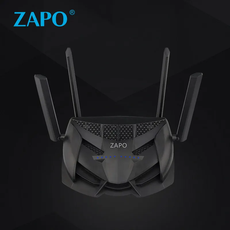 Zapo 2,4G/5G Топ чип Ac 2600 Мбит/с Wi-Fi роутер беспроводной 16 Мб флэш-антенна с высоким коэффициентом усиления Usb ретранслятор для хранилища на большие расстояния(Eu Plug
