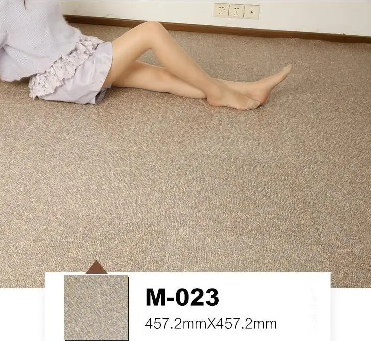 M-023 Wellyu 1,8 мм Толщина ПВХ самоклеющиеся напольные покрытия для дома пластиковые износостойкие Водонепроницаемые кожаные напольные пластиковые полы - Цвет: M-023