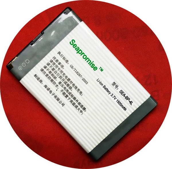 Аккумулятор SEAPROMISE BP4L для Nokia E61I 6790 E52 E55 E75 E63 E71 E71X E72 E90 E95 N97 6650T в розницу|battery bp-4l|bp-4l