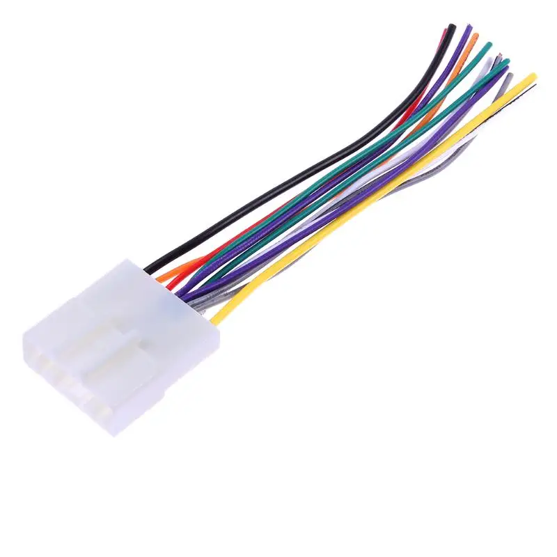 Автомобильный Стайлинг CD плеер радио жгут проводов провода адаптер Разъем для