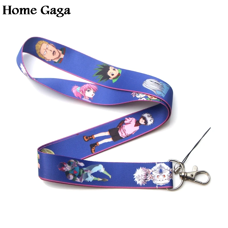 Homegaga мультяшный брелок шнурок для ключей лента шейный ремешок ткань id бейдж
