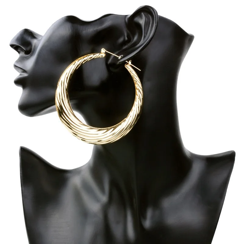 Оптовая продажа ювелирных изделий большой Макси этнические хип хоп серьги