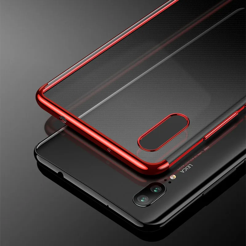 YueTuo luxury back phone cover coque case for huawei nova lite 3 3e 3i 4 e nova3 nova4 4e ultra thin silicone silicon soft tpu |