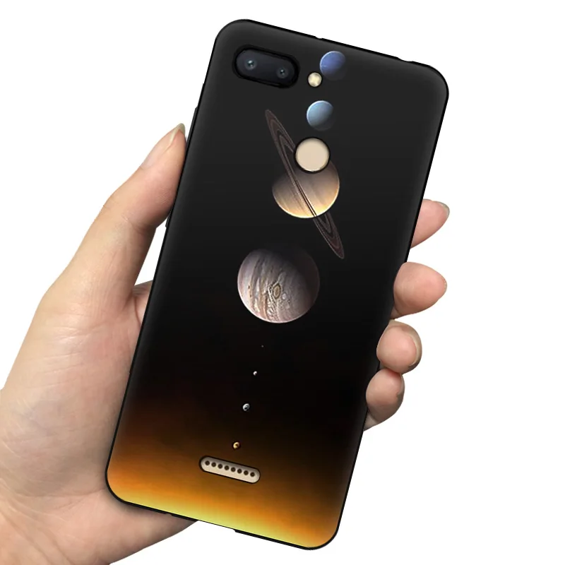 Чехол EiiMoo Funda для Xiaomi Redmi 6, чехол для Xiaomi Redmi 6A, силиконовый чехол для задней панели телефона Xaomi Redmi 6 6A, мягкий чехол из ТПУ - Цвет: 38