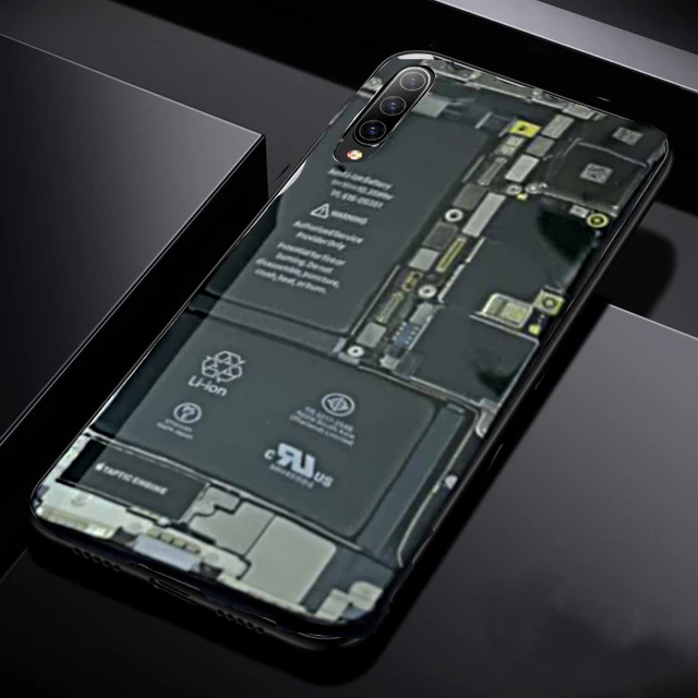 Чехол для Xiaomi mi 9 9SE 8 SE Lite 8X CC9 A3 mi x 2s A2 Red mi Note 8 7 Pro Чехол из закаленного стекла для Xiaomi mi 9 Защита от падения - Цвет: Color F