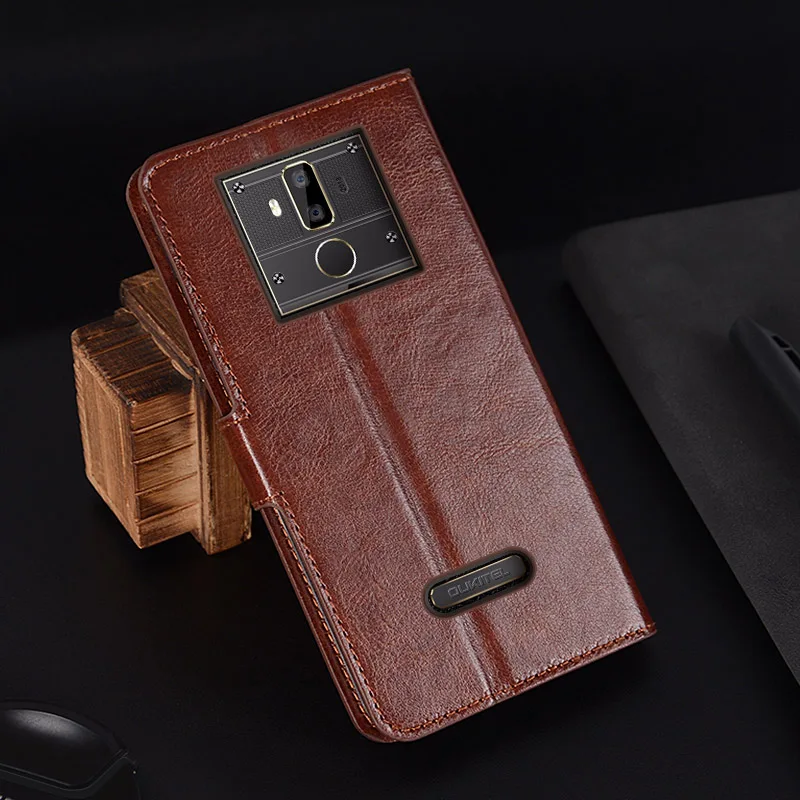 Деловые Чехлы для Oukitel K7 Power роскошный флип-чехол из искусственной кожи с