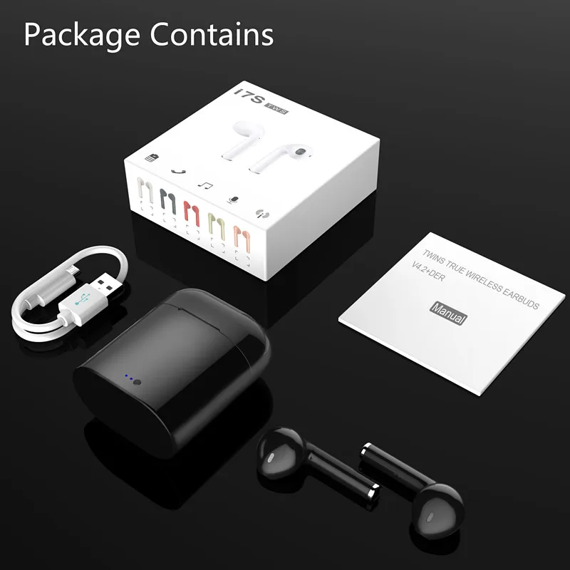 GETIHU мини Близнецы Bluetooth спортивные наушники стерео наушники вкладыши беспроводные наушники гарнитура для Samsung для iPhone
