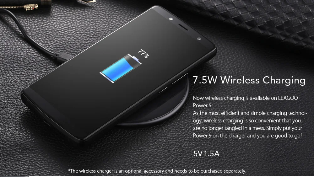 5 99 дюймов LEAGOO POWER MT6763 четыре ядра 7000 мАч беспроводное зарядное устройство