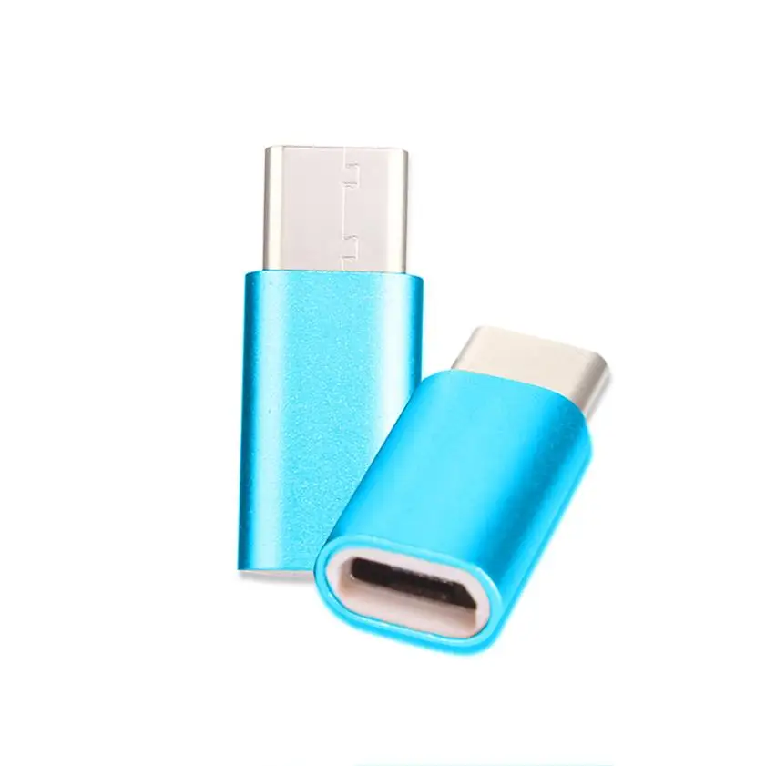 1 шт. USB C Type для Micro кабель зарядки и передачи данных адаптер конвертер Женский Для