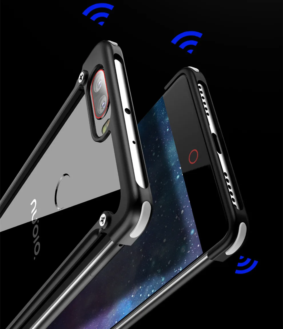 Тонкий алюминиевый чехол-бампер для zte Nubia Z17/Z17 Lite