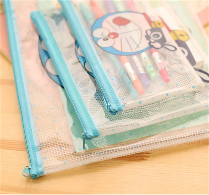 Корейский милый Дораэмон пенал для карандашей канцелярский магазин сумка ручек