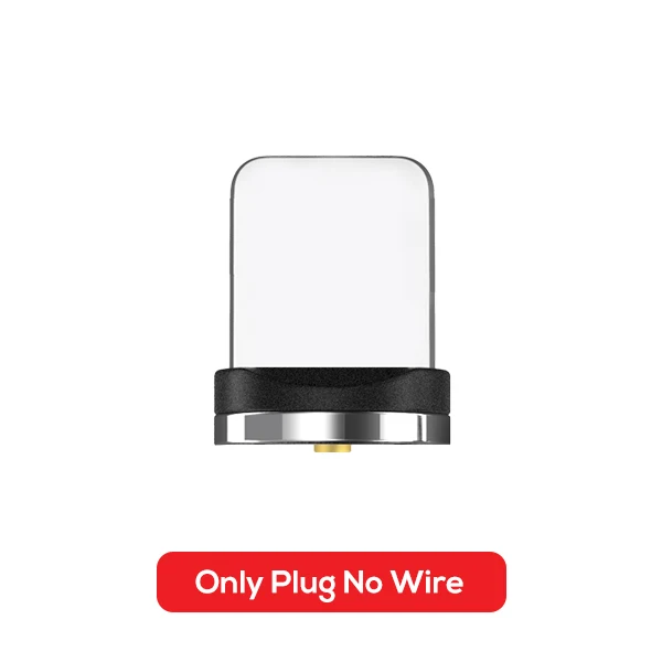 Only Tip No Cable TOPK L-Line1 Магнитный usb-кабель на 90 градусов для iPhone X Xs Max 8 7 6 5 Магнитный кабель Micro USB type C для Xiaomi samsung huawei - Цвет: Only Tip No Cable