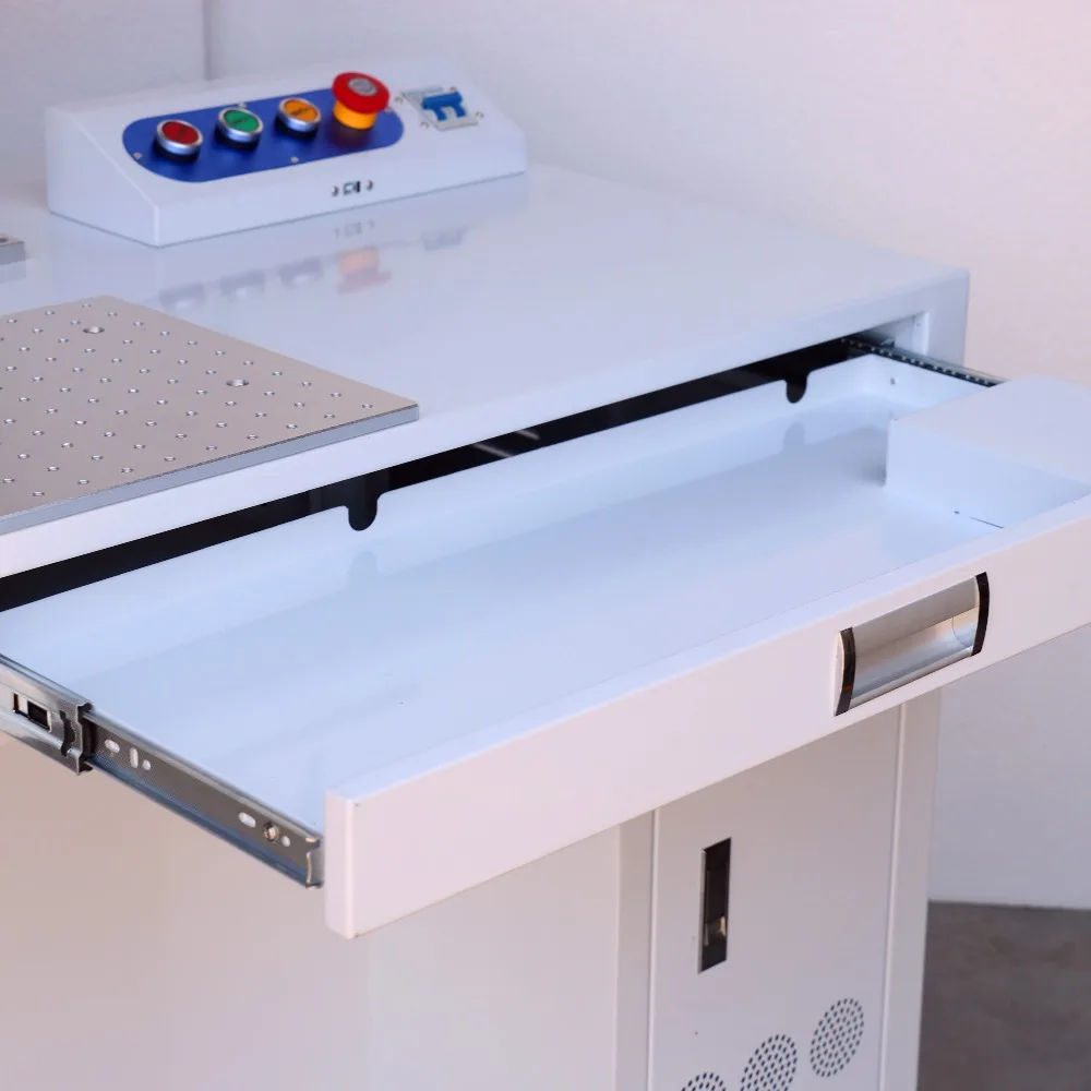 Бесплатная доставка 20 Вт макс волоконная лазерная маркировочная машина для