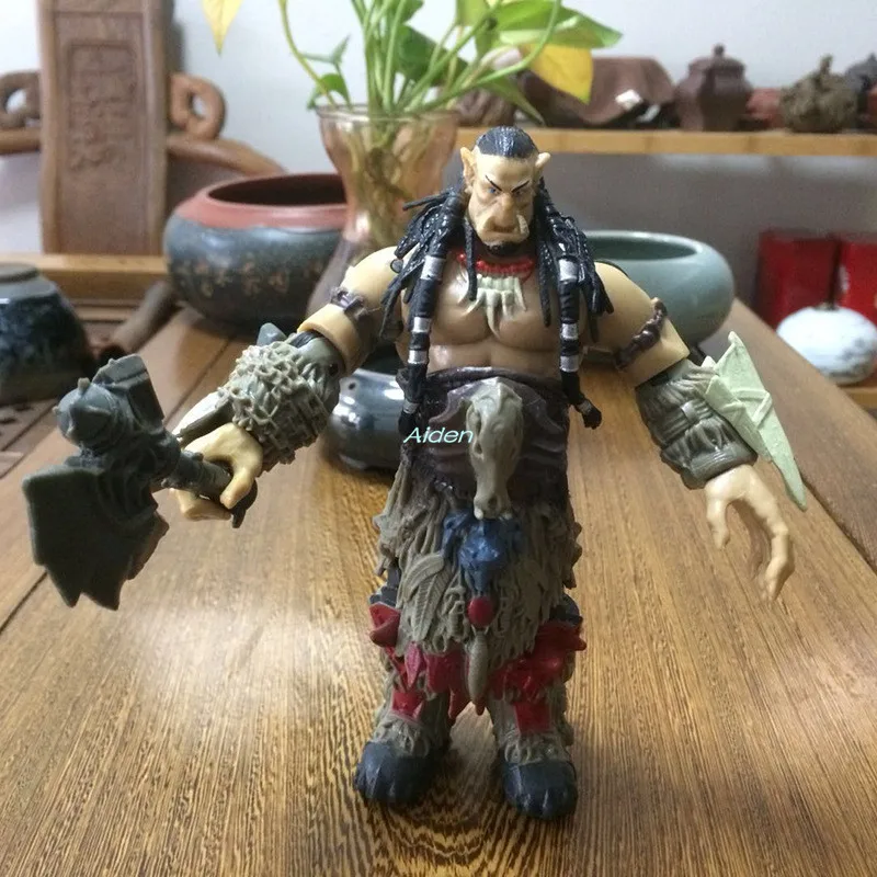 6 &quotБратство лошади сэр андуин Лотар Medivh Железный Орда Durotan ПВХ фигурку