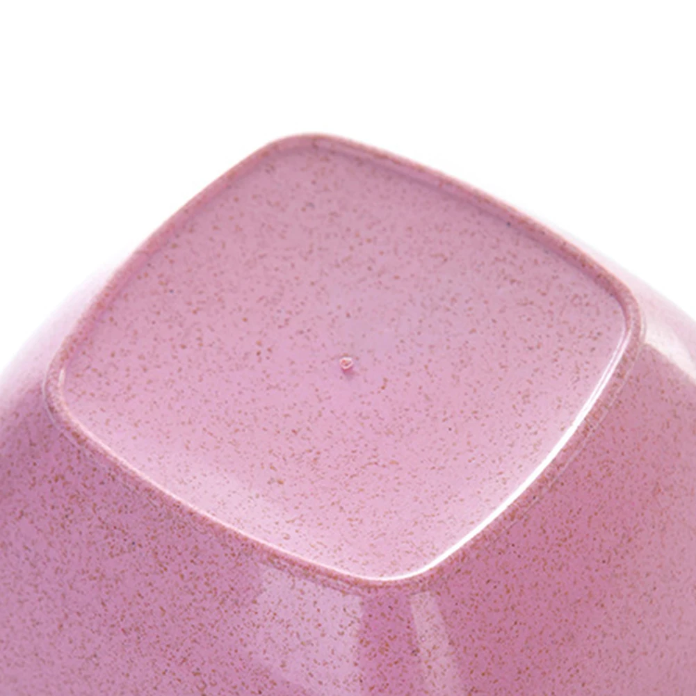 Экологически чистая соломенная простая квадратная форма миска для еды домашняя