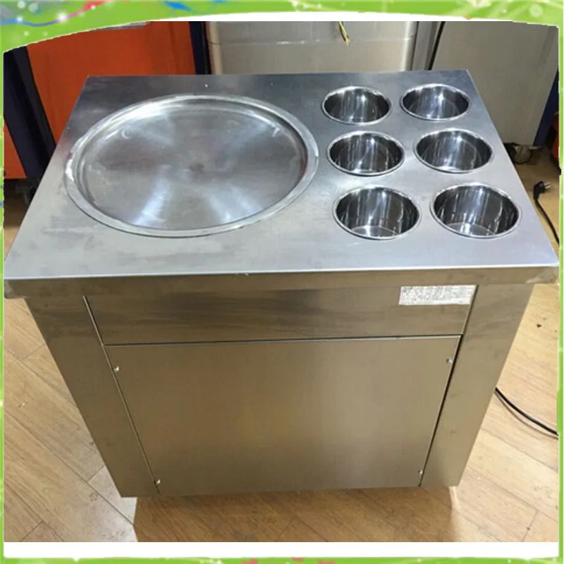 

fried ice cream machine price flat pan commercial fruit juice fry ice cream machine/fried ice cream pan machine