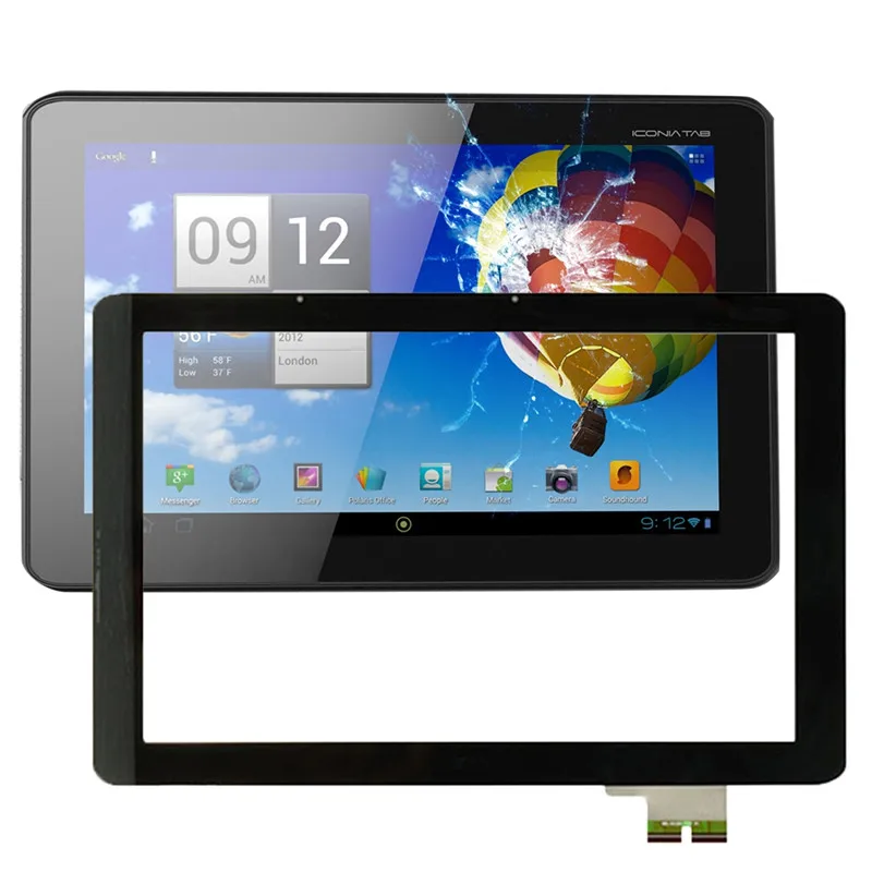 Сменный ЖК экран и дигитайзер в сборе для Acer Icona Tab A510 / A511 A700 A701 69.10I20.T02 V1|Экраны