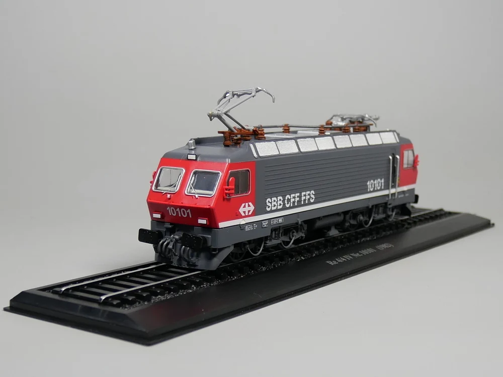 Ho масштабная модель Atlas 1: 87 поезд Re 4/4 IV Nr 10101 1982 литая модель поезда