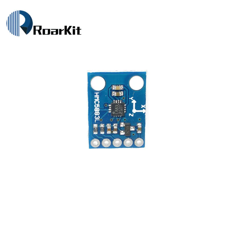 Оригинальный трехосевой компас магнитометр L883 HMC5883L совместим с Arduino по всему