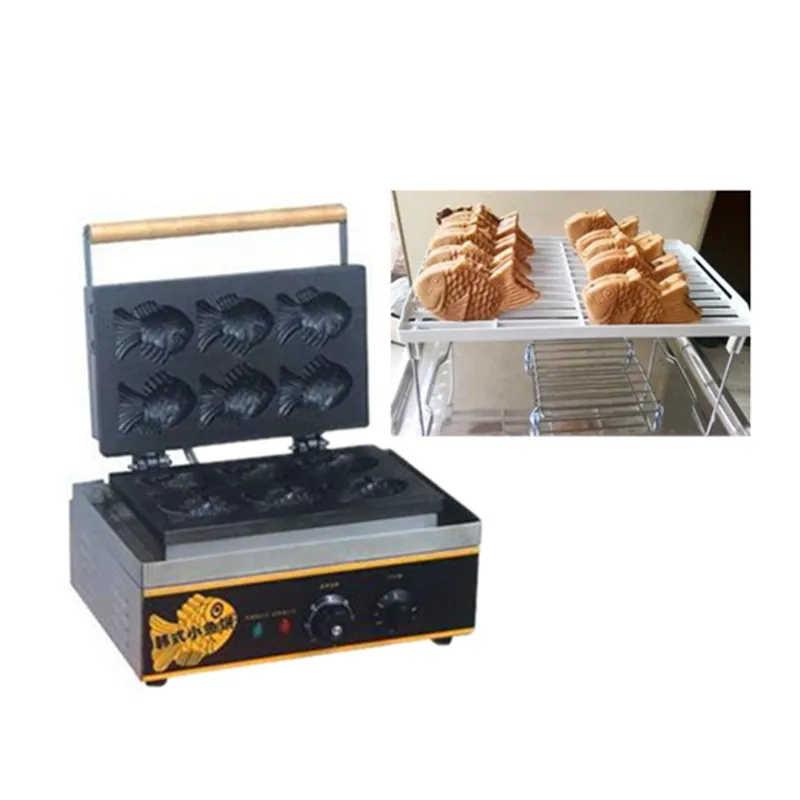 

Korean Fish Cakes Machine fish shape waffle maker ZF