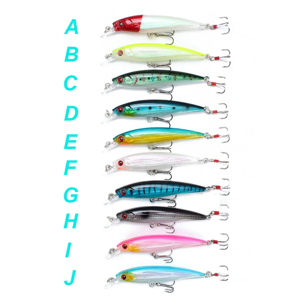 Victorsense Minnow приманки для ловли рыбы 9 см 7 2g Crank плавающая искусственная жесткая