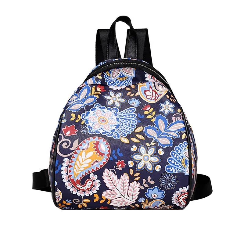 Новая модная женская сумка с мультяшным принтом на молнии женские рюкзаки