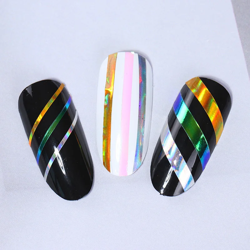 Клейкая лента для ногтей 2 мм|striping tape line|nail striping lineadhesive nail stickers |