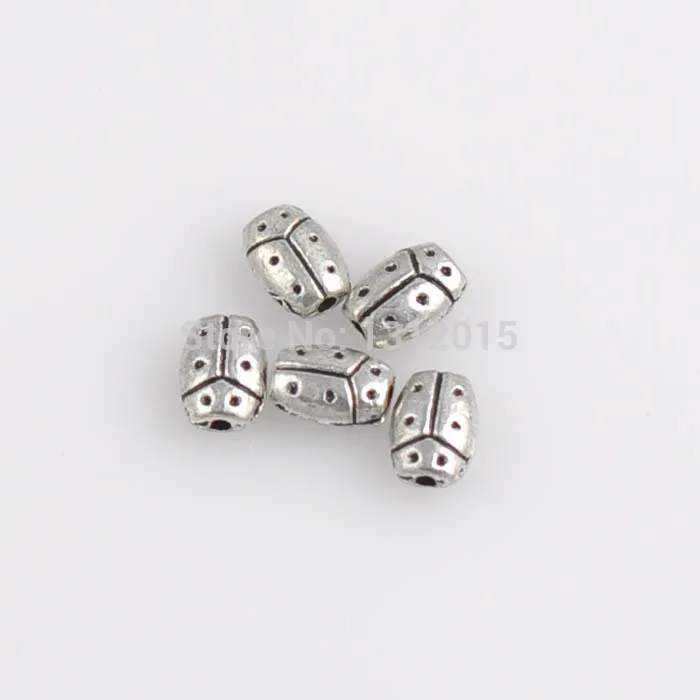Бесплатная доставка! DIY 50 шт. античный серебряный металлический сплав