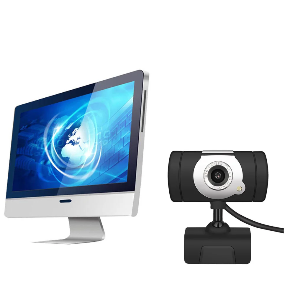 HXSJ 480P камера 1 светодиодный ПК Камера с поглощения микрофон Микрофон для Skype Android