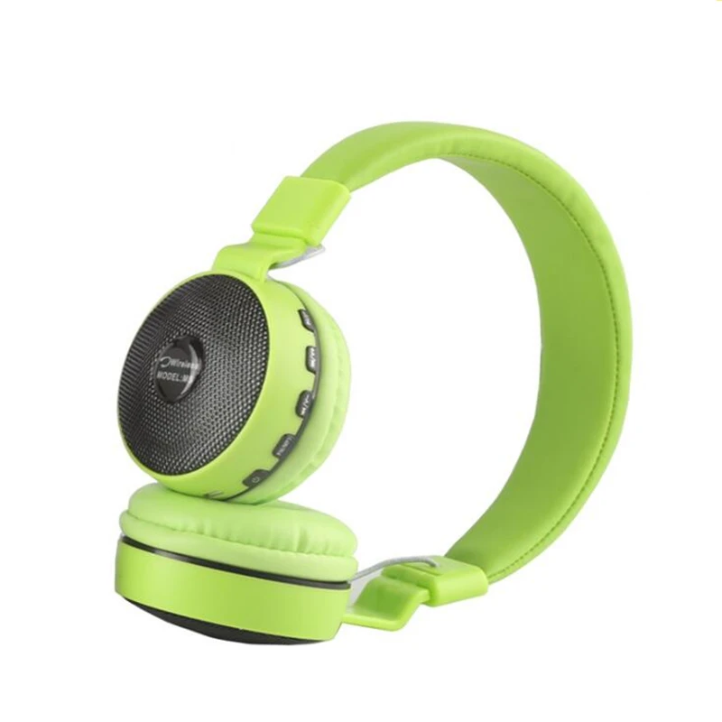 

Brand New Bluetooth Headset Glowing LED Big Earphone Head Phone for Computer PC Wireless Headphones with Mic for phone iphone