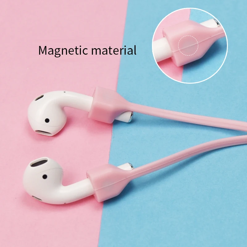 Магнитный ремешок для наушников Airpods TWS с защитой от потери магнитная поглощающая