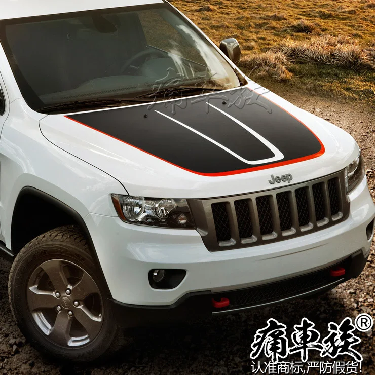 Автомобильные наклейки на голову Стайлинг автомобиля украшение для Jeep Grand Cherokee
