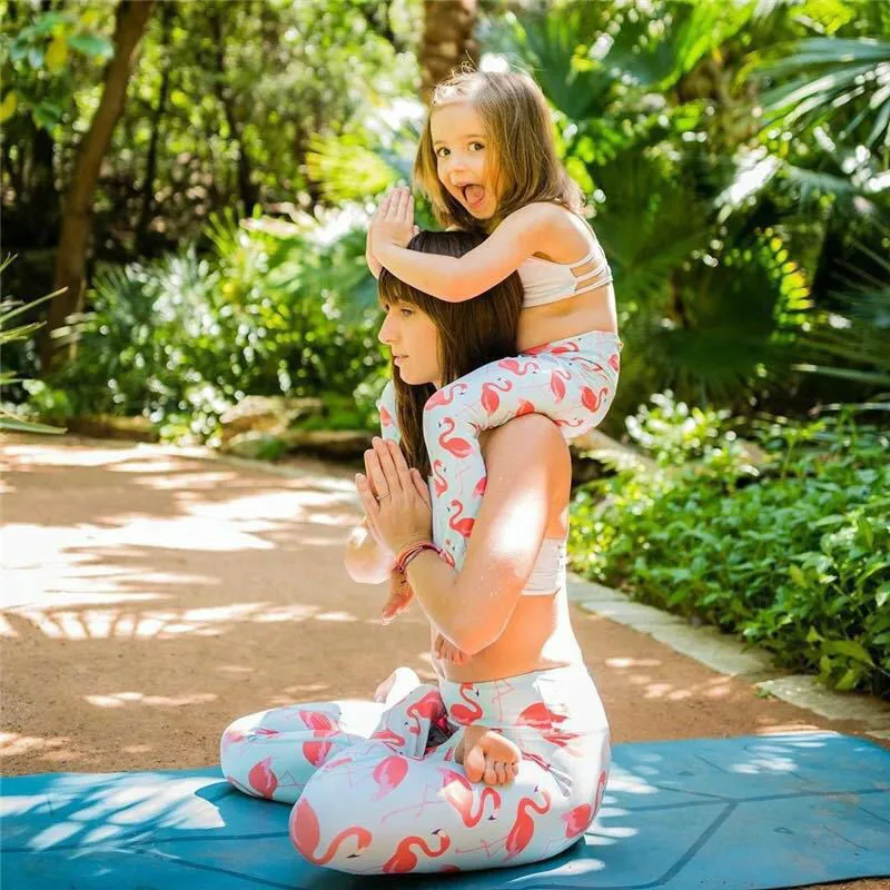 Причудливые штаны для йоги с 3D принтом женские леггинсы фитнеса единорогом